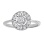 'Say YES to Bridal' Diamond Engagement Ring in 14kt White Gold. View 2