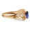 Sapphire and Diamond Ring. View 3