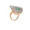 Certified Emerald and Diamond Ring. Red Carpet Event Ring. View 2