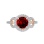 Garnet Ring. View 2