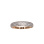 Pave CZ anniversary rose gold band. View 2