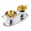 Silver Tea/Coffee Set. 'Amalia' Series. Hypoallergenic 925 Silver, 999 (24kt) Gold Plating