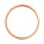 Side View of Half-Round Wedding Ring 3mm Wide