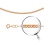 Classic Single Curb-link Solid Chain, Width 2.0mm. Certified 585 (14kt) Rose Gold, Diamond Cuts