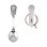 Baby Silver Spoon 'A Wag-on-the-wall Clock'. View 2