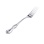 French-style Silver Table Fork for Kids and Teens. View B