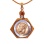 Diamond, Mother-of-Pearl, 5-Ruble Pendant. Body Icon with Stylized Church Dome. Special Order