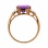 Amethyst and Diamond Ring. View 4