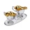 Silver Tea/Coffee Set. 'Kamelia' Series. Hypoallergenic 925 Silver, 999 (24kt) Gold Plating