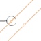 Mariner Double Long-link Solid Chain, Width 2.1mm. Diamond-cut Tested 14kt (585) Rose Gold