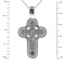 Orthodox Calvary Silver Cross. View 4