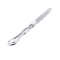 French-style Table Knife for Kids and Teens. 830 Silver, 999 Silver Coating, Stainless Steel