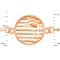 Enlarged image of the Youth Bracelet of Luminous Gold