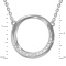 Diamond Circular Necklace. View 2