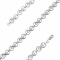 Droolworthy White Gold Bracelet with 66 Diamonds