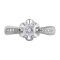 'Undimmed Radiance' 0.6ct Diamond Engagement Ring.View 2