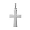 Reverse of 'Calvary Cross' Men's Silver Pendant