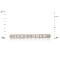 Rose Gold Wedding Ring with 14 Prong-set Diamonds, Angle 2