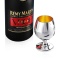 One sip cognac snifter in gilded silver: Serving Idea