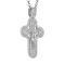 Orthodox Calvary Silver Cross. View 2