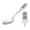 Child Silver Spoon with Embossed Baby Boy. Antimicrobial Blackened 925/999 Silver