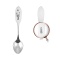 Hypoallergenic 925 Silver Teaspoon Cancer Zodiac