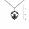 Cancer Zodiac Sterling Silver Pendant. Cancer Zodiac: June 22 - July 22