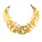 Sunny Amber and Turquoise Necklace