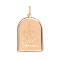 Orthodox Medallion. Certified 585 (14kt) Rose Gold