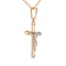 Catholic Crucifix Pendant. View 2