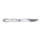 French Style Silver Small Table Knife. View 2