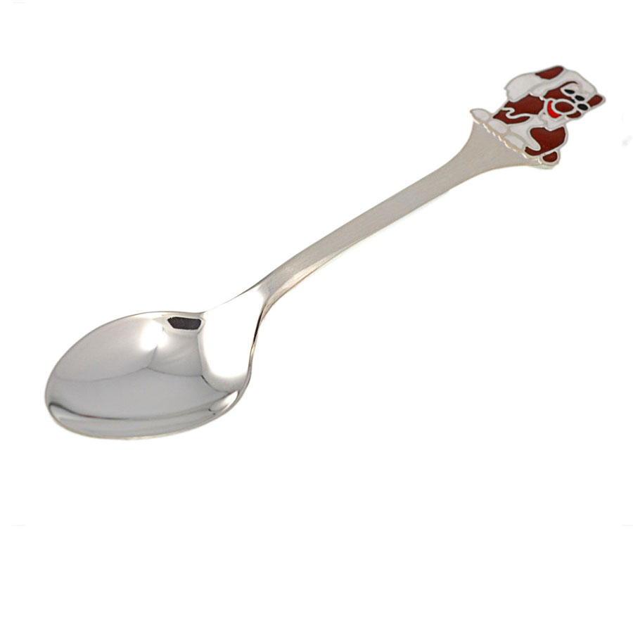 Baby Silver Spoons and Baby Silver Cups Silver baby spoon enamel