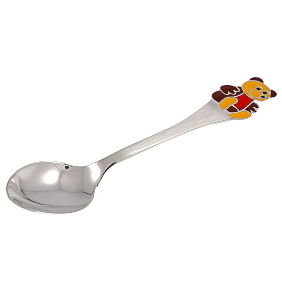 Baby Silver Spoons and Baby Silver Cups Silver spoon Teddy Bear