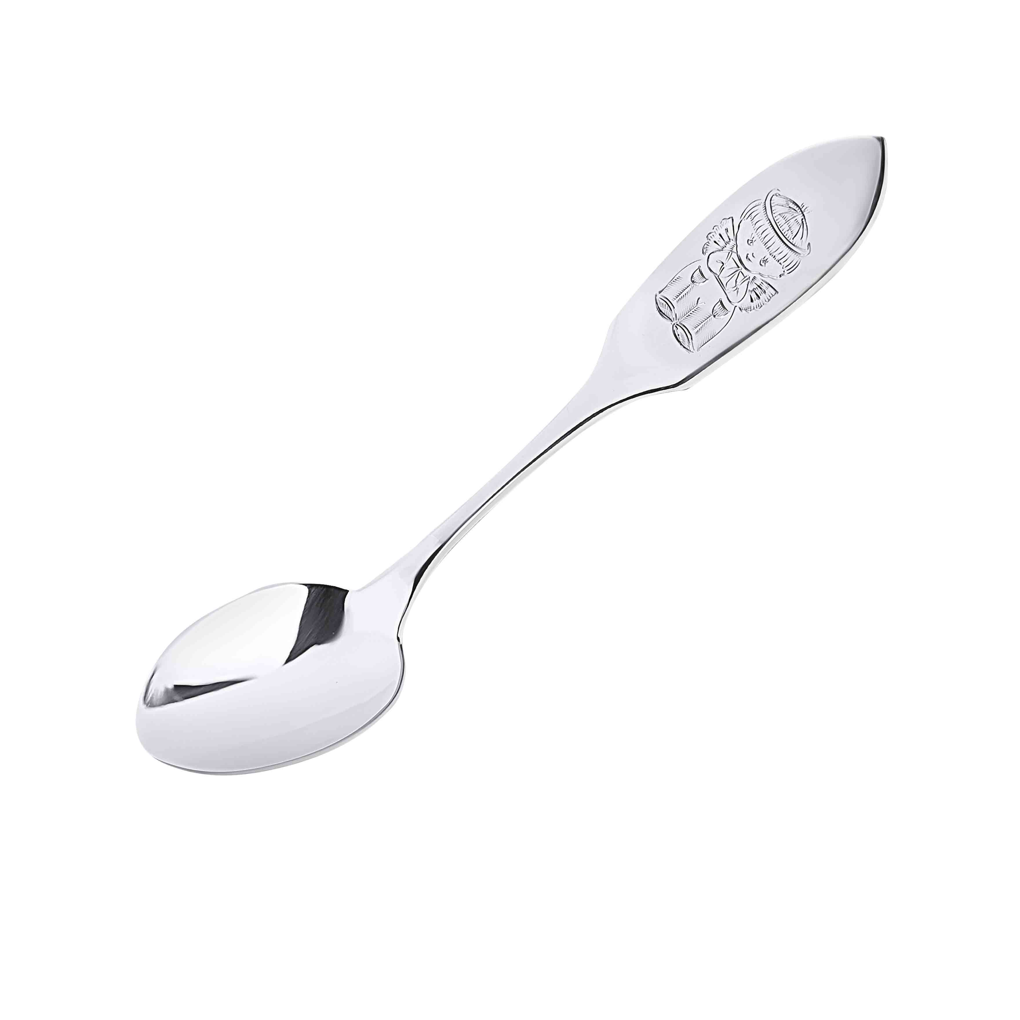 Baby Silver Spoons and Baby Silver Cups BoyElf silver spoon Golden