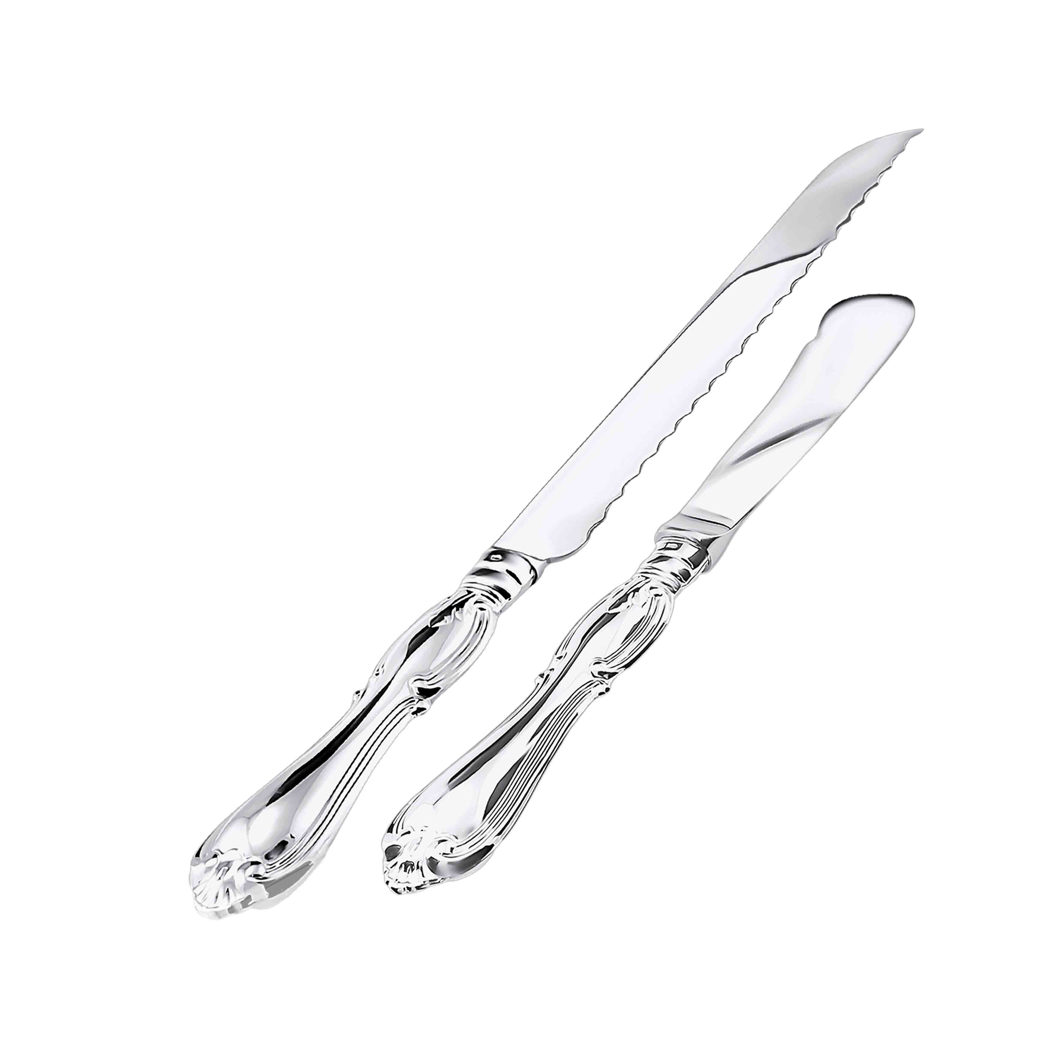 Silver Bread And Butter Knife Golden Flamingo