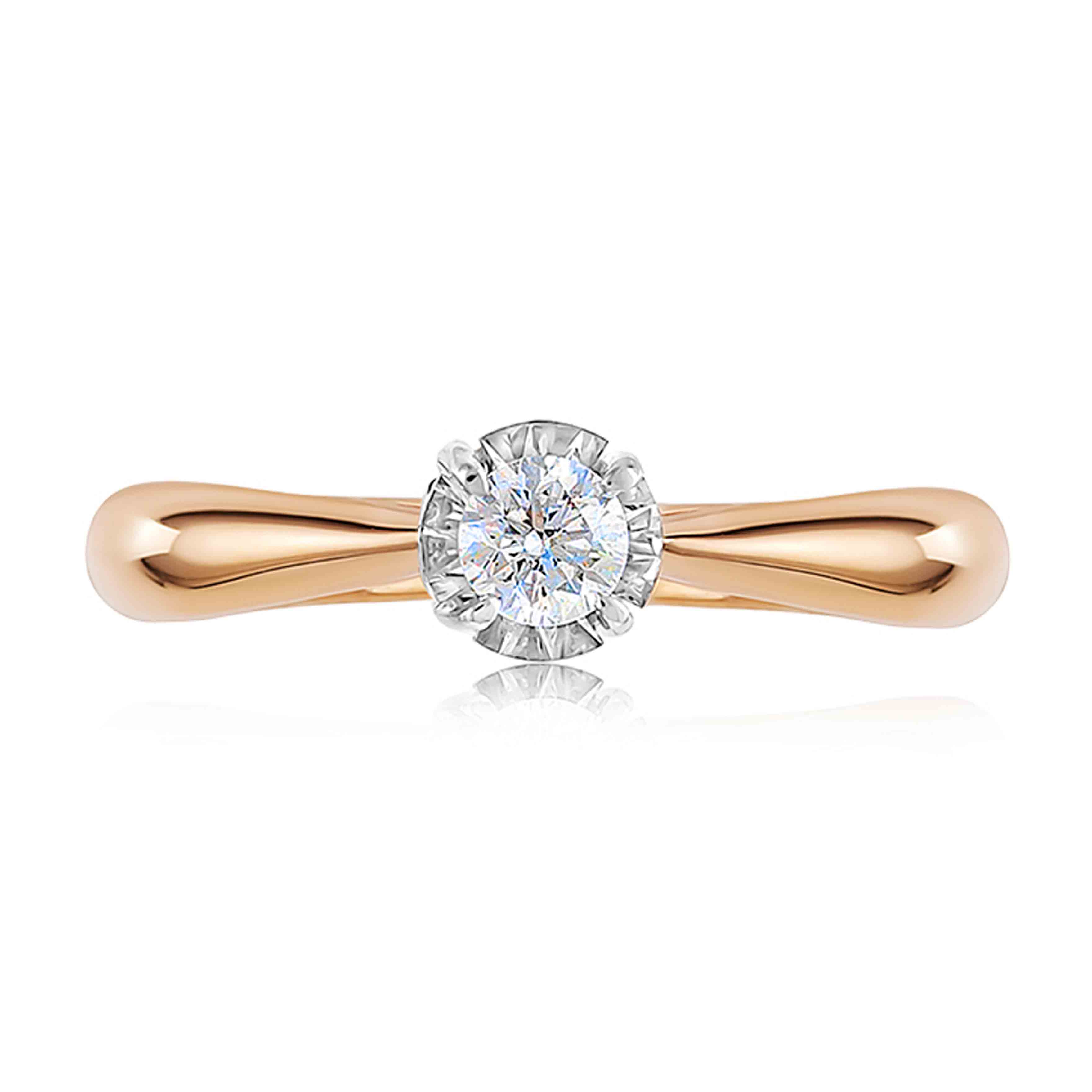 18ct gold 6 band champagne diamond 