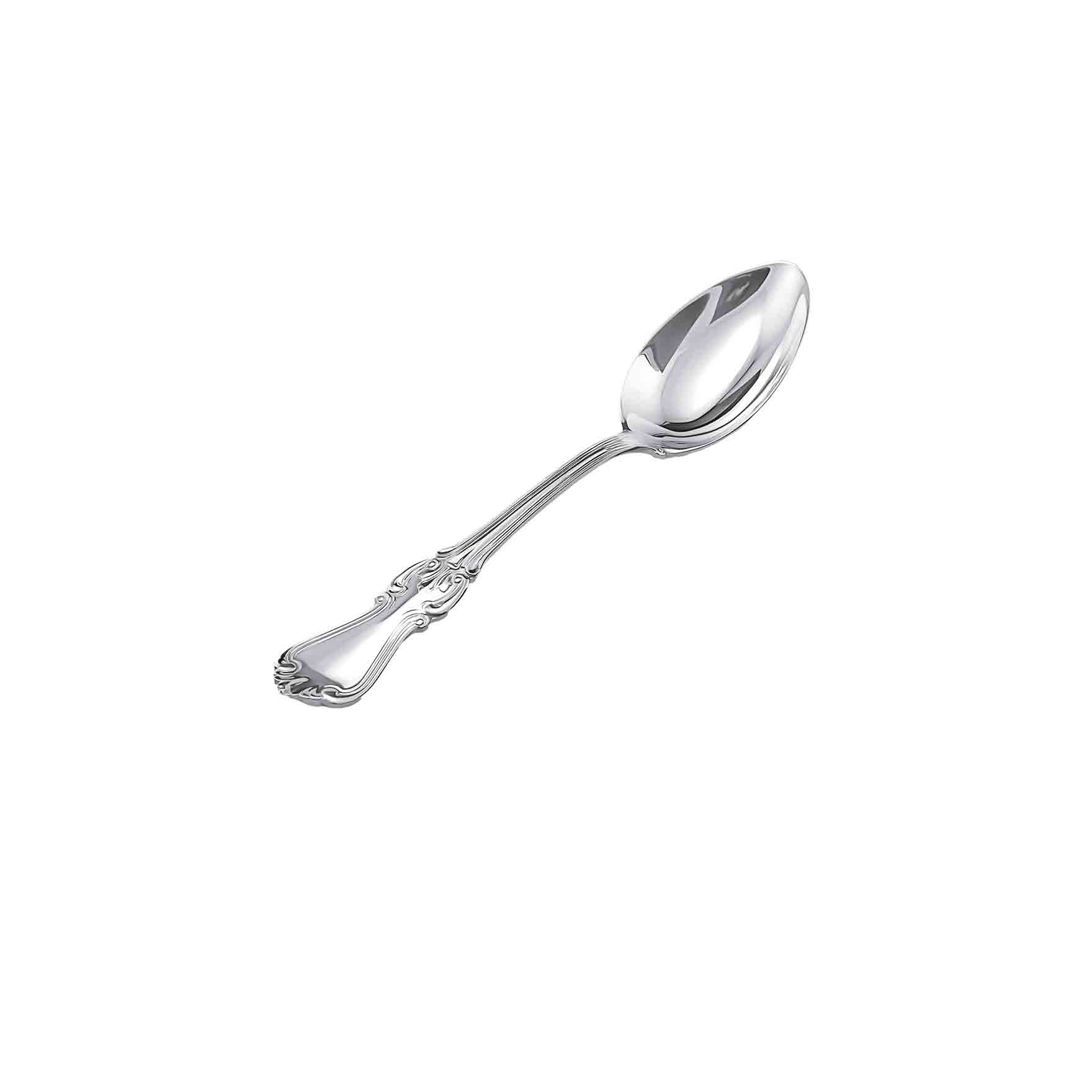 French silver teaspoon Golden Flamingo