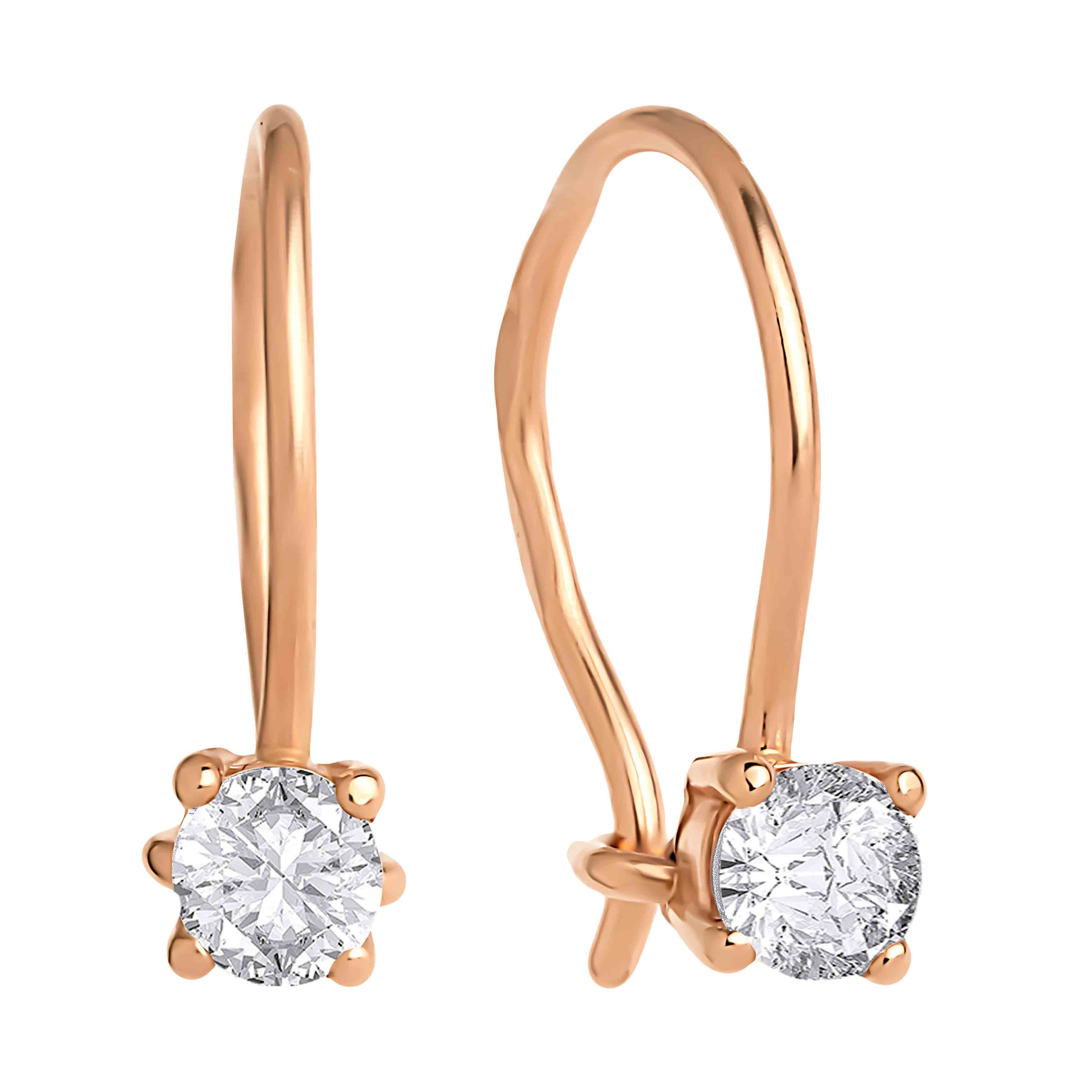 The Rare Rose Earrings | BlueStone.com