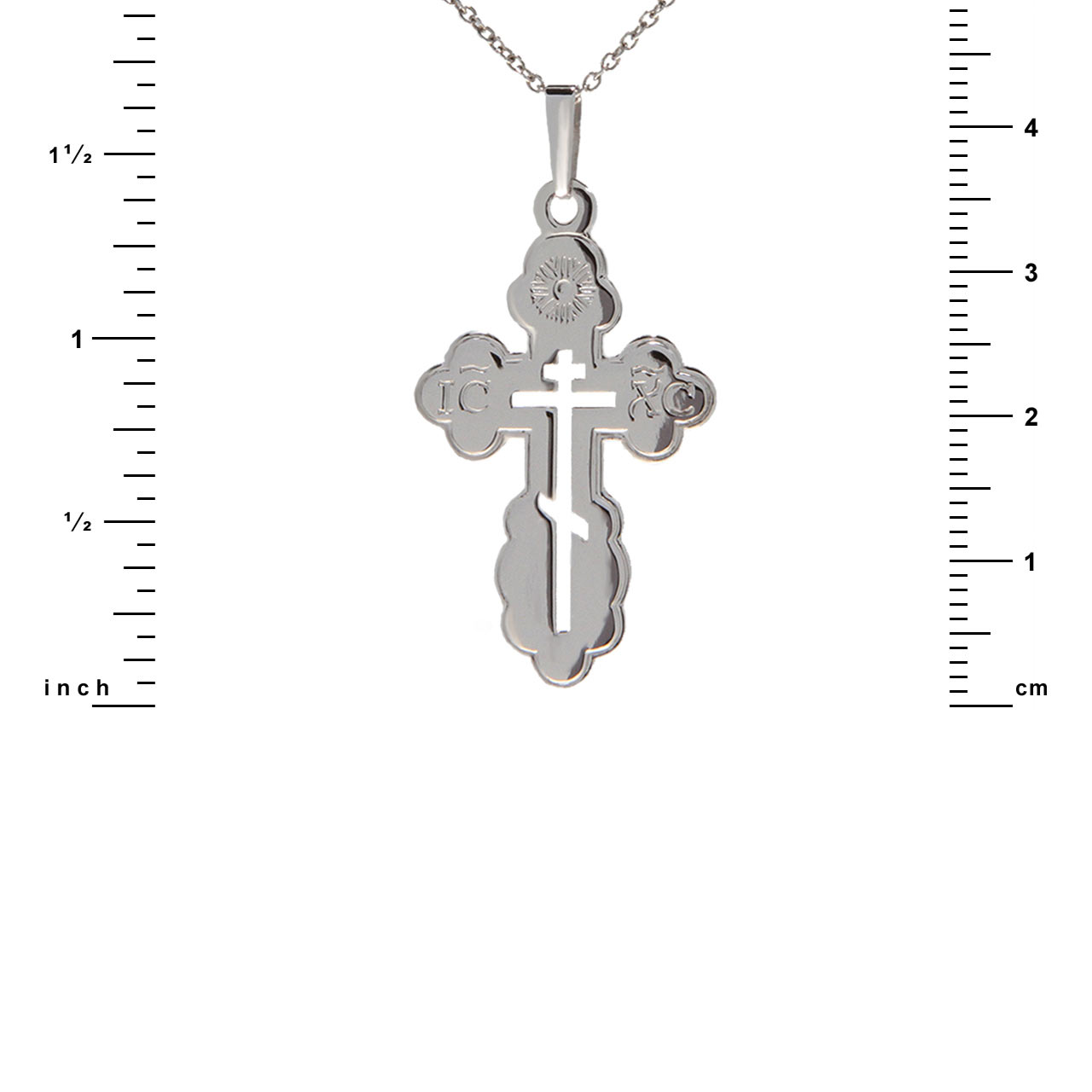 Cross Diamond-Coated Pendant Necklace 925 Real Silver Ladies крестик серебряный 