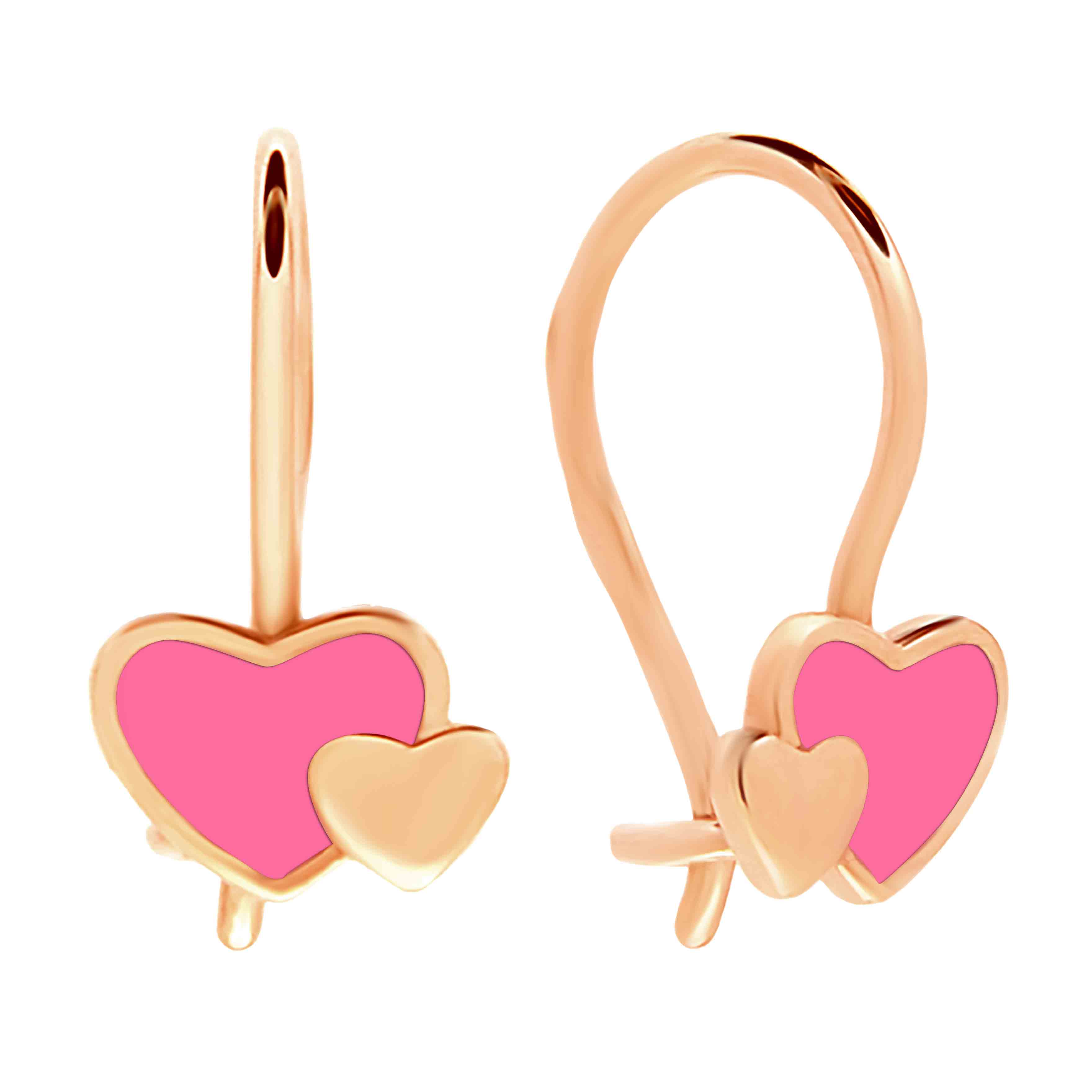 Women Pink Enamel Bird Stud Earrings| Alibaba.com