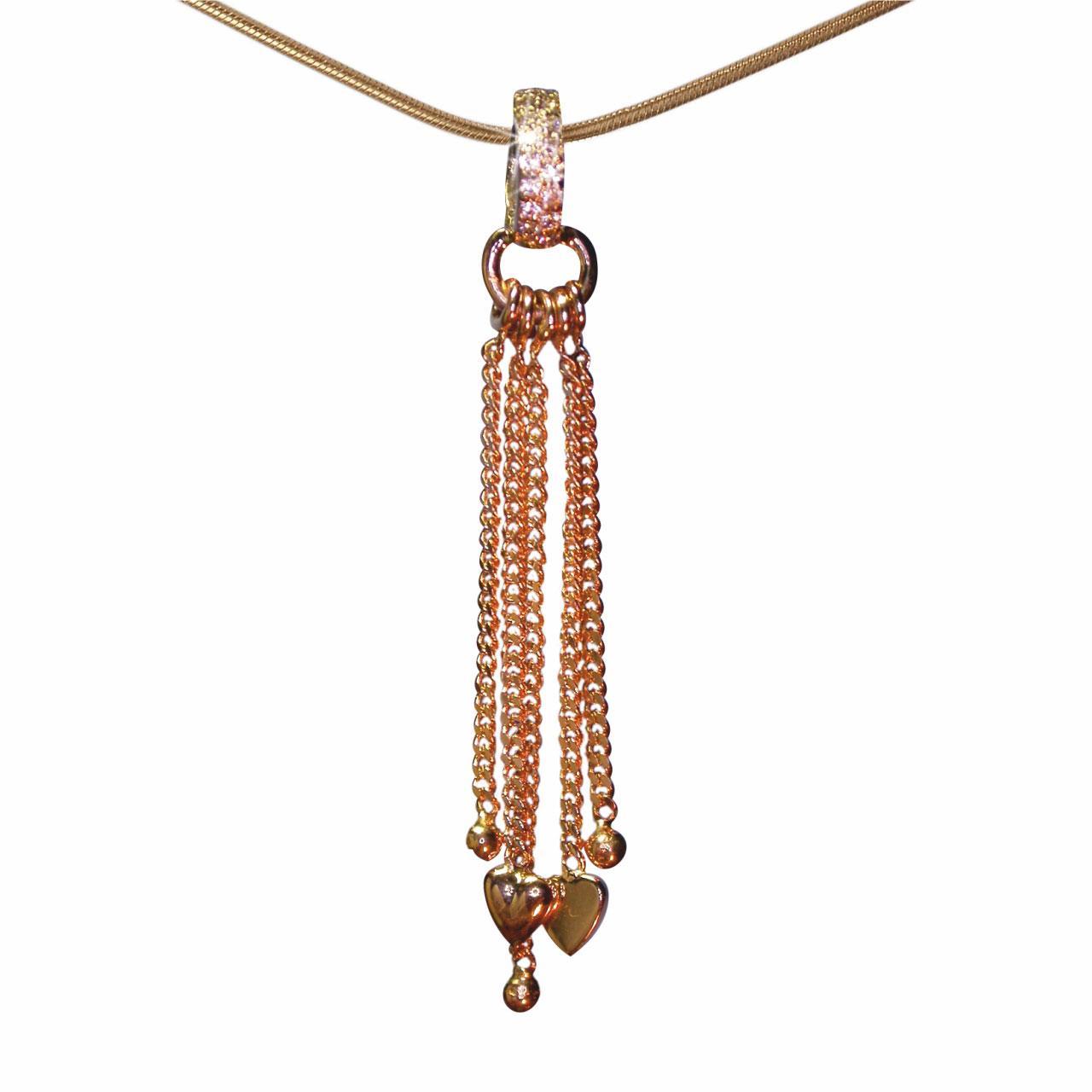 Gold Chains For Sale >> Cz Rose Gold Chain Pendant Bargain Sale Gold Chains For Sale >> Cz Rose Gold Chain Pendant Bargain Sale