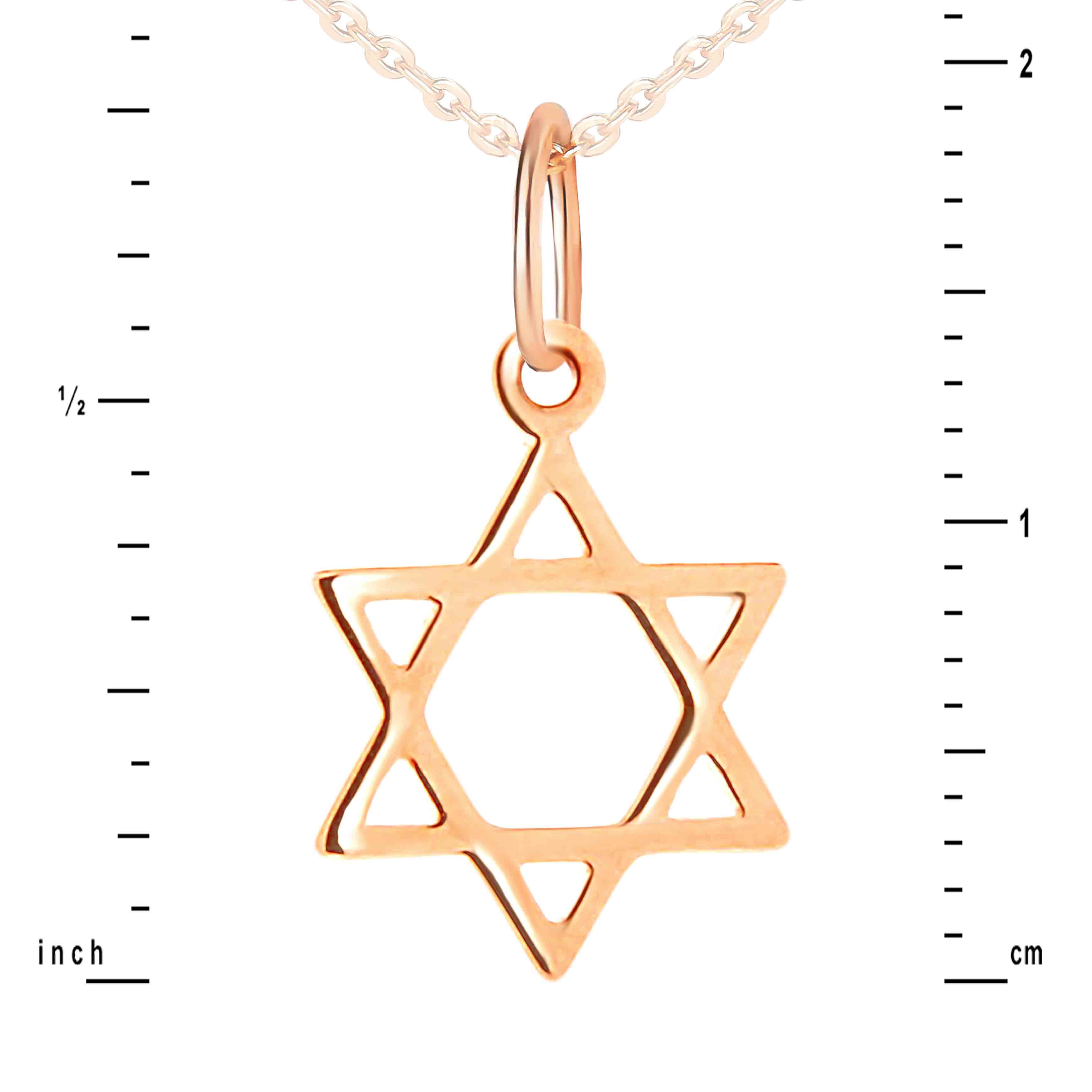 BITZ DAINTY MAGEN DAVID STAR DAVID NECKLACE - GOLD DIPPED – Bitz of Glitz